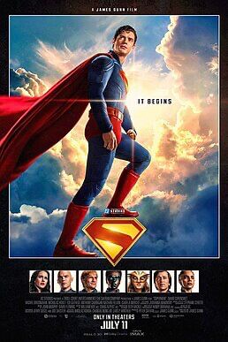 Poster for the 2025 version of ‘Superman’