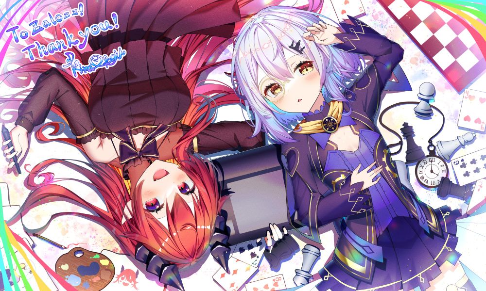 #animeart #zalozz #yunano #VTuber #envtuber