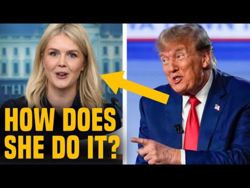 Karoline Leavitt does it, even Trump SHOCKED