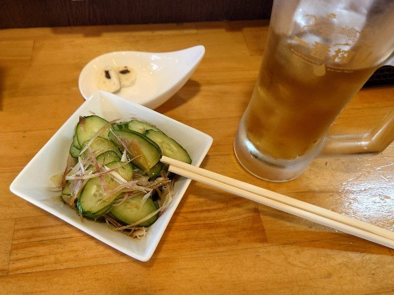 ウーロンハイ
みょうがきゅうり
レーズンバター