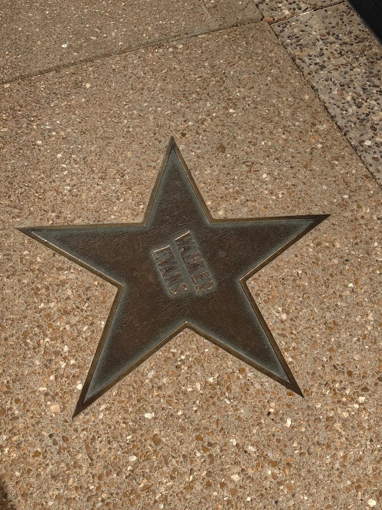 The St Louis star for Depression era photographer Walker Evans. 