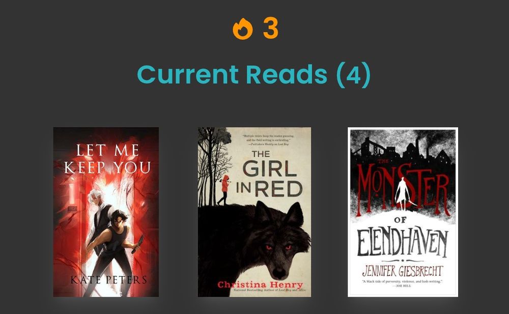 Let me keep you (arc), the girl in red and the monster of eldenhaven