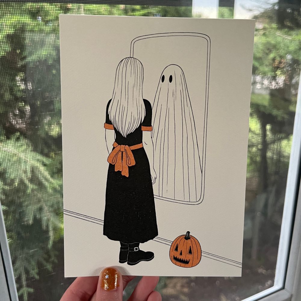 5x7 print of previous drawing 