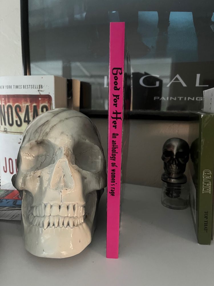 Good For Her HOT pink spine