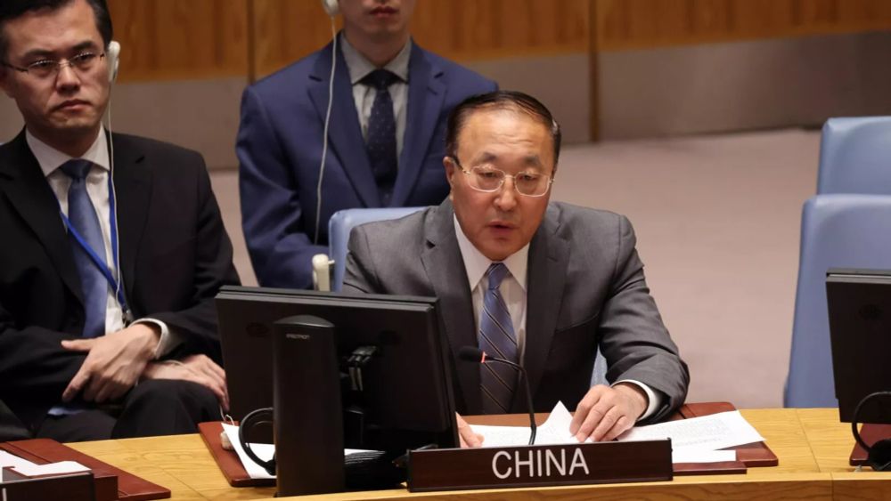 China sides with Russia at UN, urges end to weapons for Ukraine