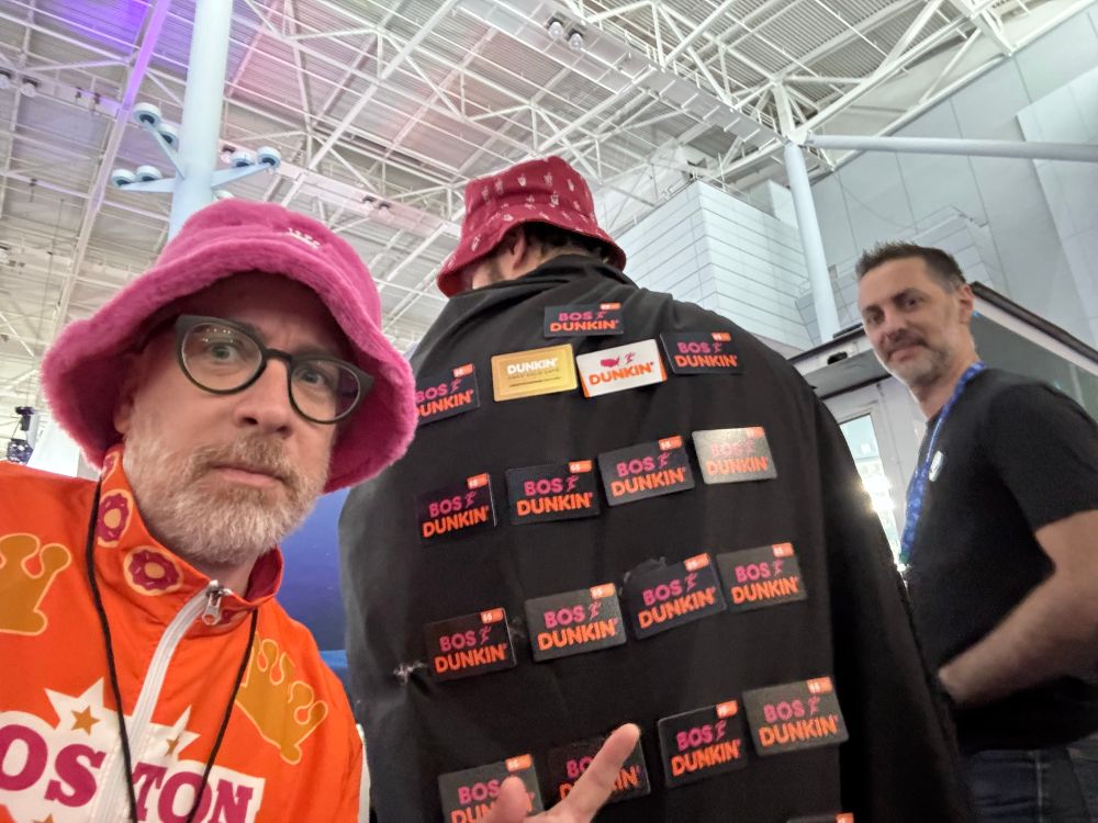 Some dude with a cape of dunks gift cards. 