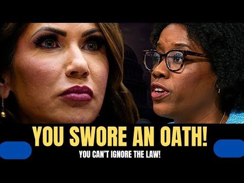 Kristi Noem Grilled for Defying Congress and Violating the Constitution.