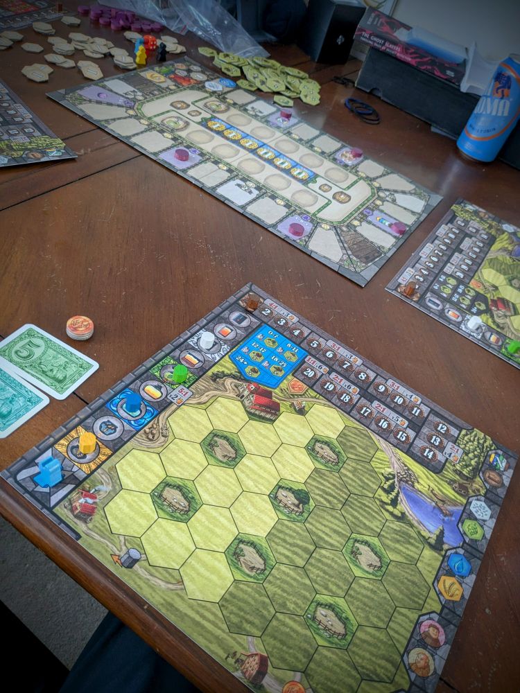 The board game "Heaven & Ale"