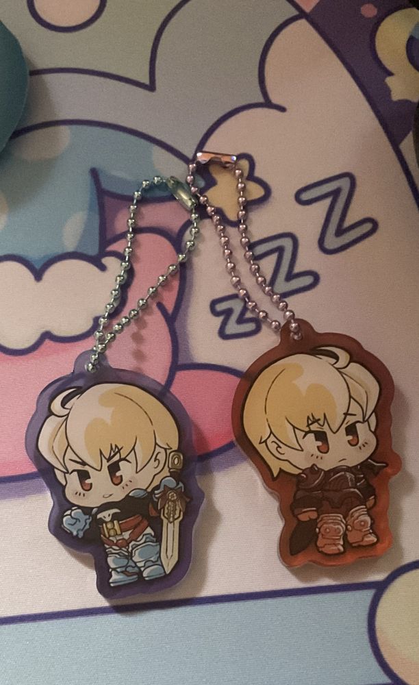 Two charms of Ramza Beoulve.