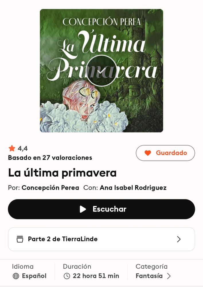 La última primavera de Concepción Perea 
