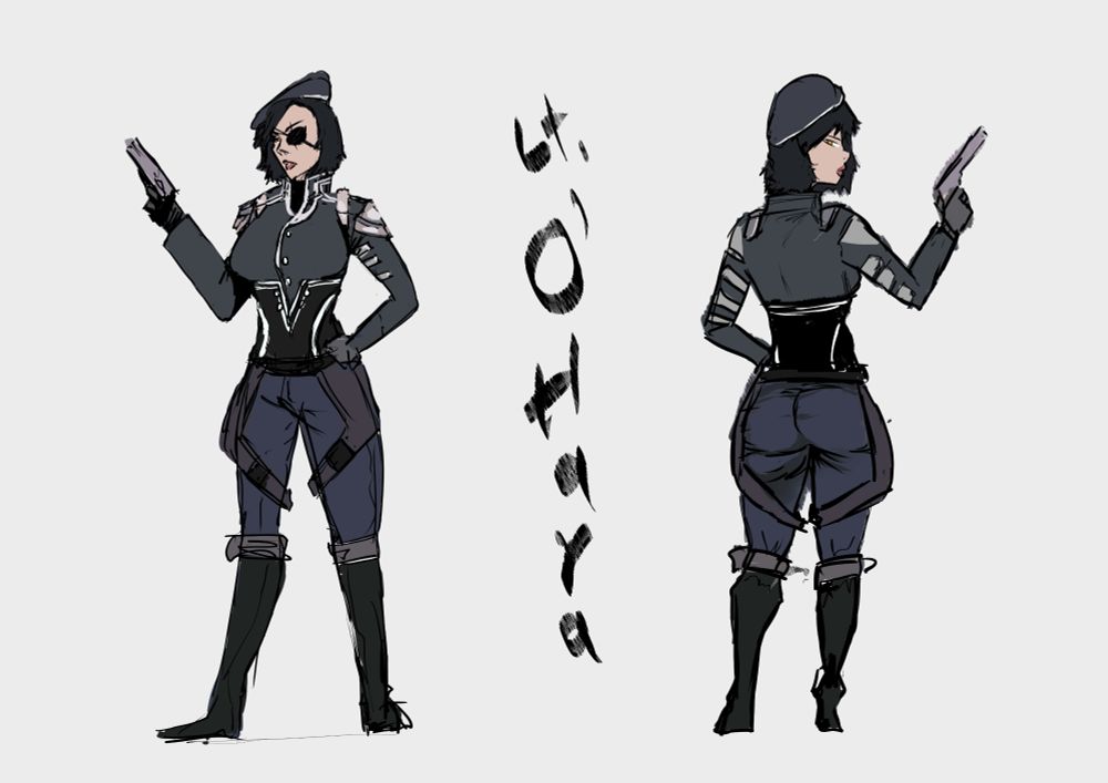 A simple reference sheet of Lt. O'Hara