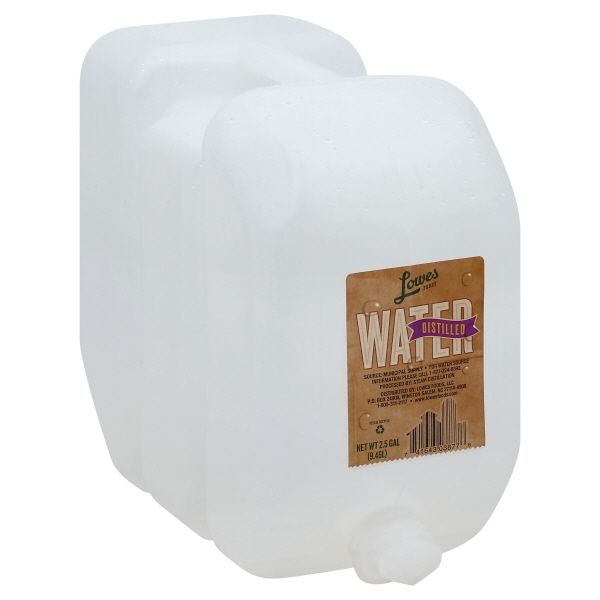 2.5 gal water jug stock image