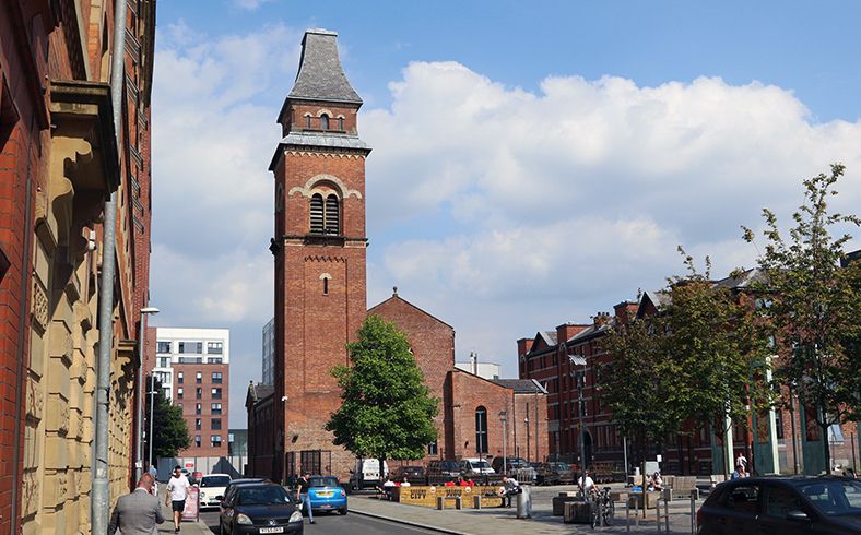 A view of Ancoats in Manchester 