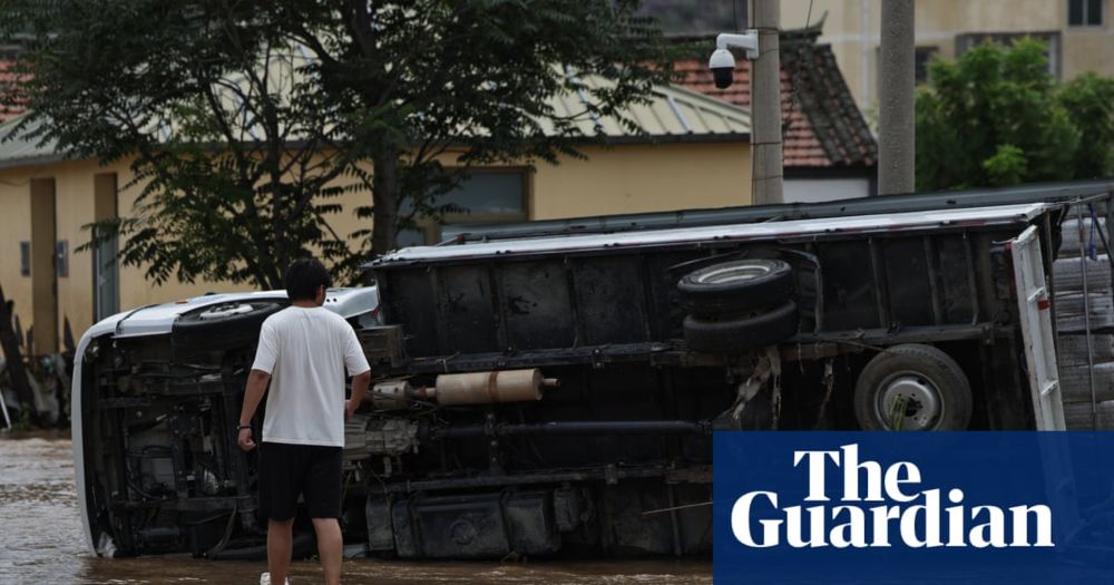 Torrential rain batters Beijing and surrounding areas, while intense heat lingers in parts of Scandinavia