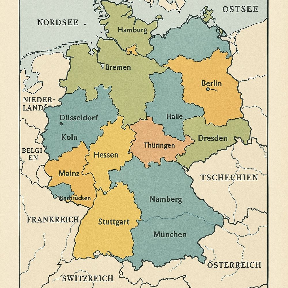 Verwirrende GPT-5 Deutschlandkarte