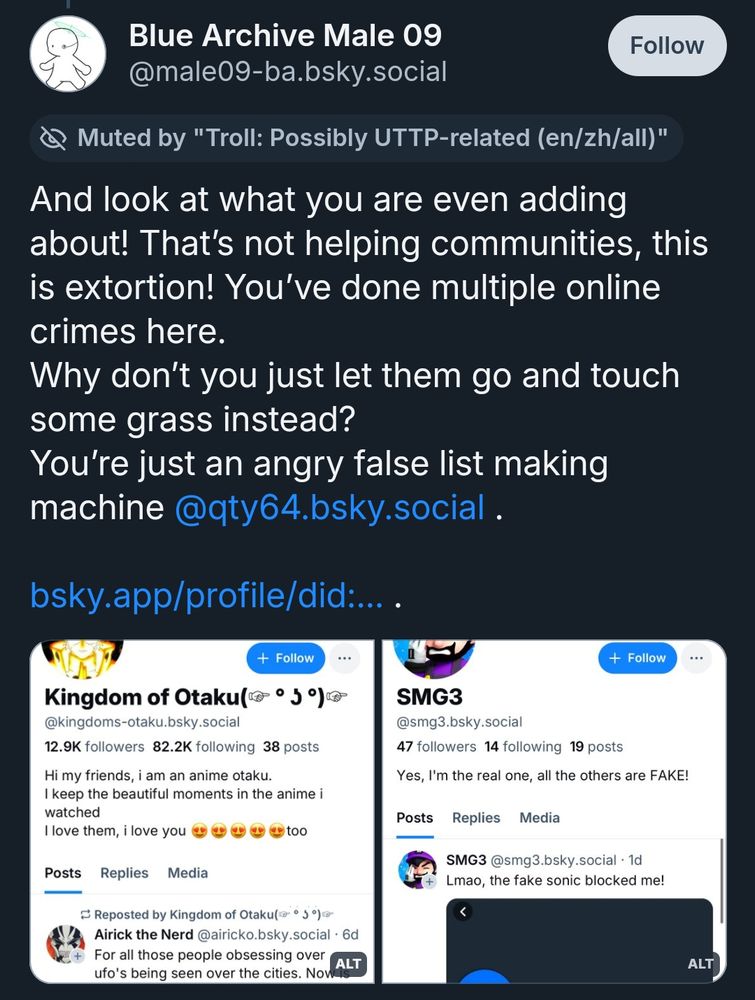 https://bsky.app/profile/did:plc:xxl5dfwixf4ulodbd2usjqj6/post/3lcxwlipclc25

https://archive.is/XJxYX/image