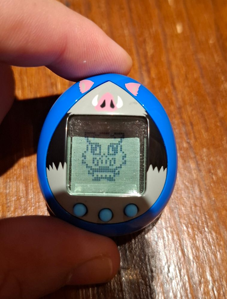 Photo d'un tamagotchi Inosuke 