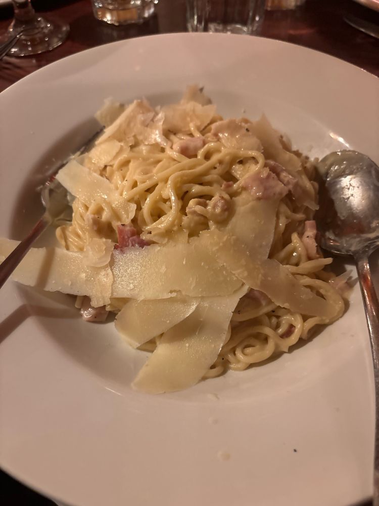 Pasta carbonara