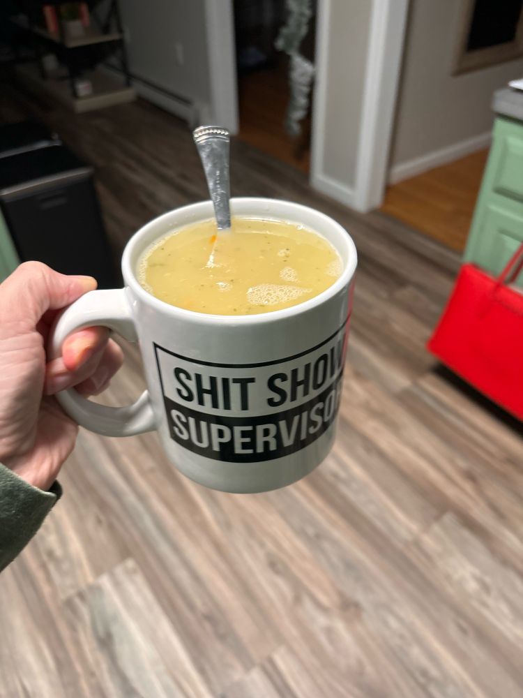 Soup in a Shit Show Supervisor mug