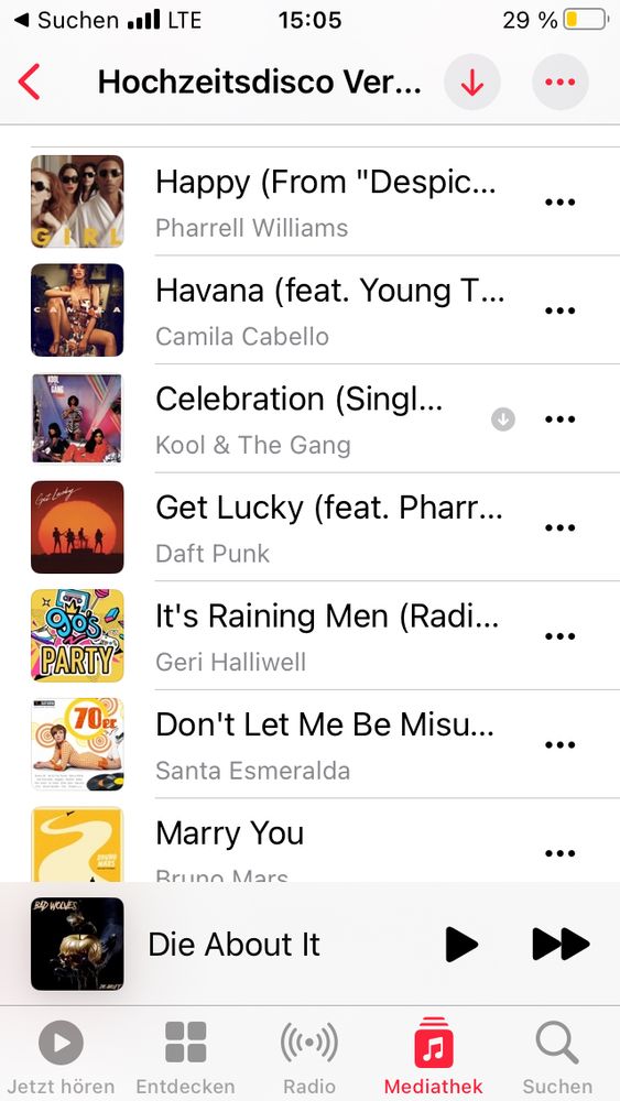 Bitte um Hilfe:
Playlist