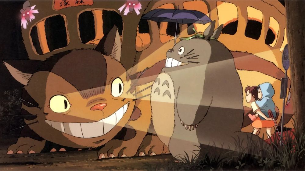 Gatobús de la película mi vecino Totoro 