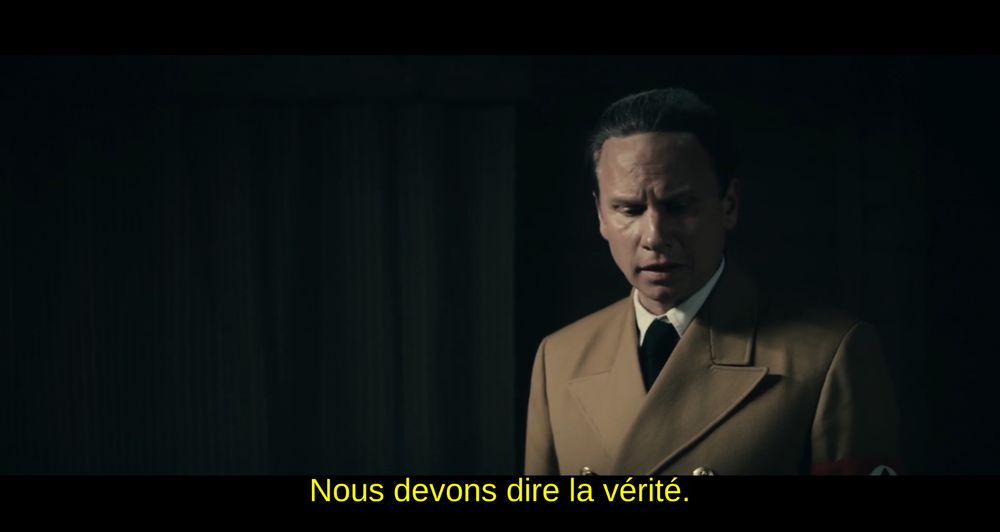 En réponse à l'annonce de la percée des Russes à Stalingrad, Goebbels propose de réagir en "racontant la vérité" et en transformant les victimes en martyrs.