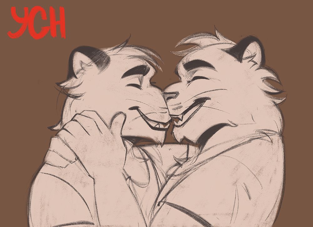 A little, gentle kiss.