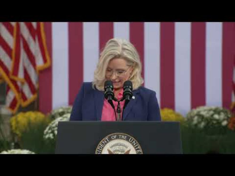 FULL REMARKS: Liz Cheney endorses Kamala Harris