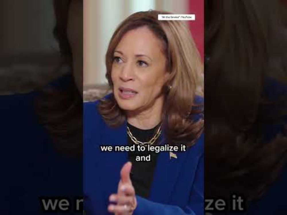 Harris: We need to legalize weed