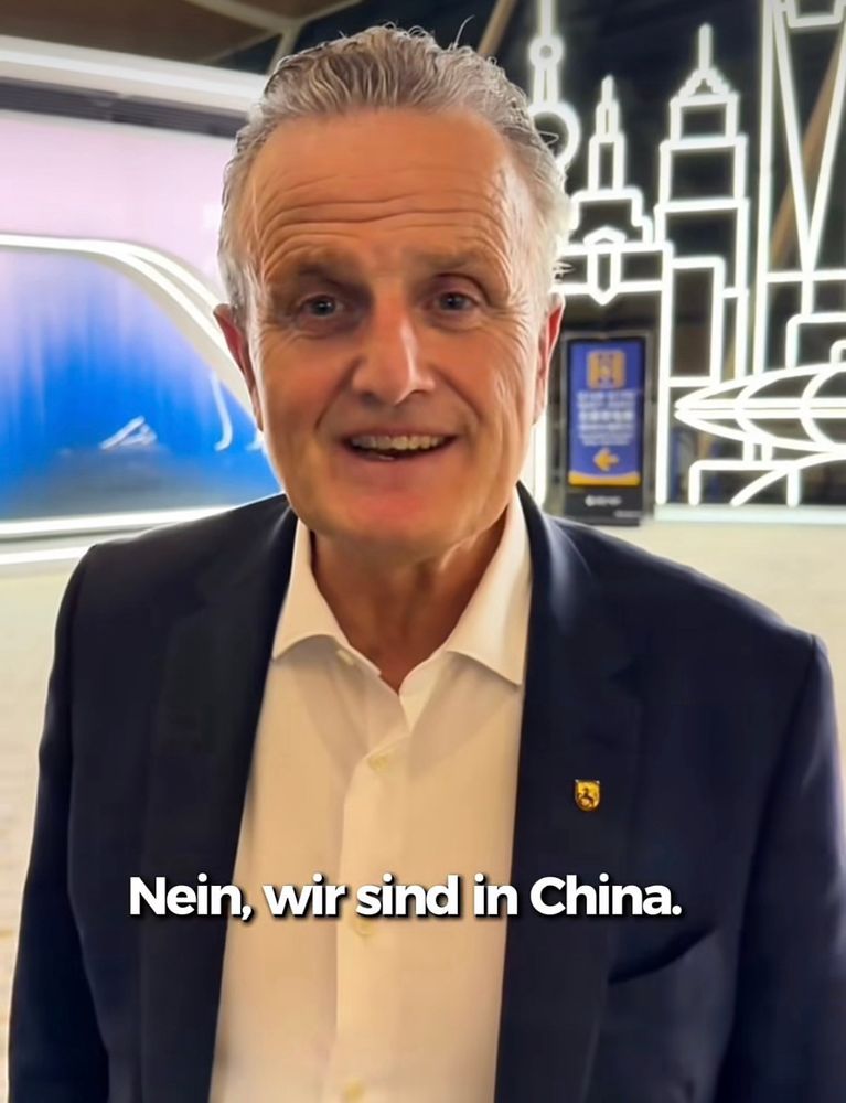 Nein wir sind in China