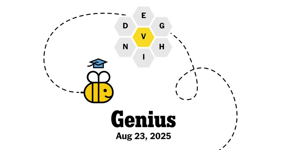 Spelling Bee Genius badge for today.