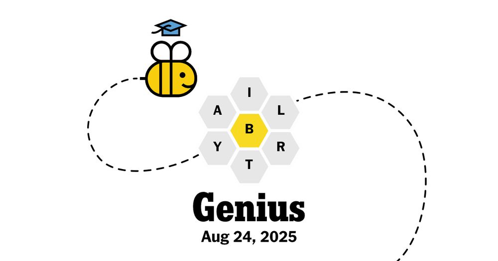 Genius level badge for Spelling Bee. Persistence pays.
