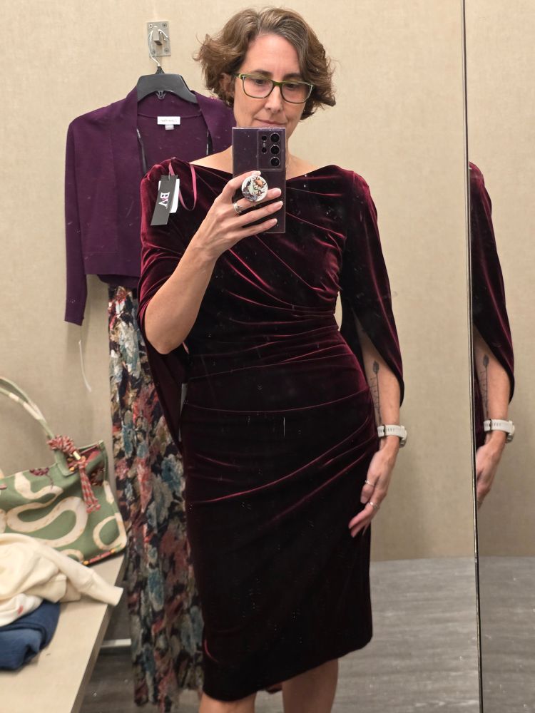 another velvet gown