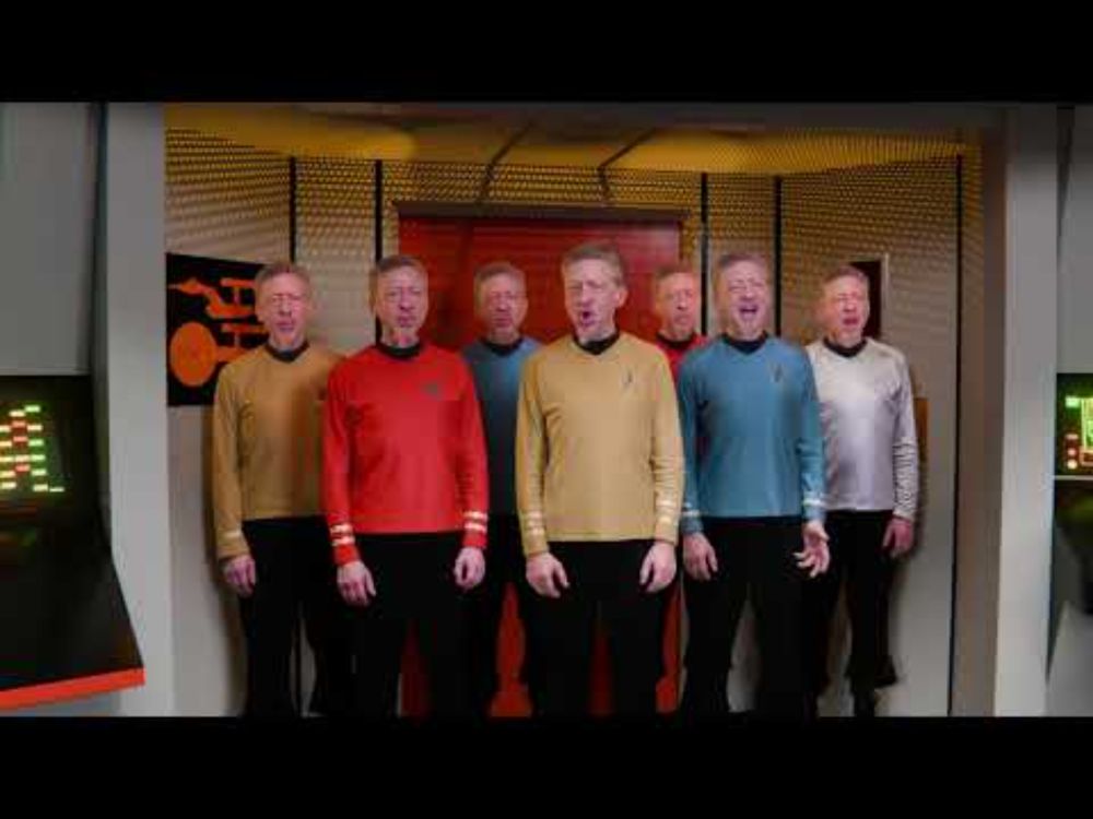 Star Trek (TOS) theme song with lyrics (a cappella arrangement)