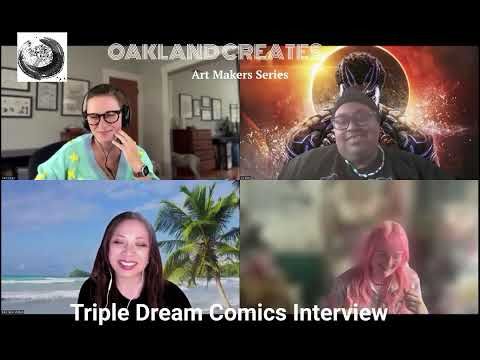 Snippet! Art Makers Interview Series TRIPLE DREAM COMICS