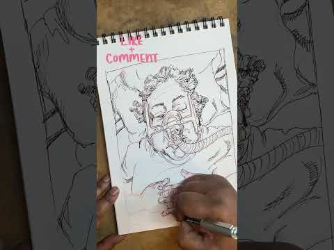 NEW Zine Awake! Sleep Apnea Mini Comic INKS Part Two