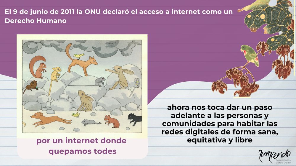 Postal conmemorativa del 9 de junio de 2011, día en que la ONU declaró el acceso a internet como un Derecho Humano