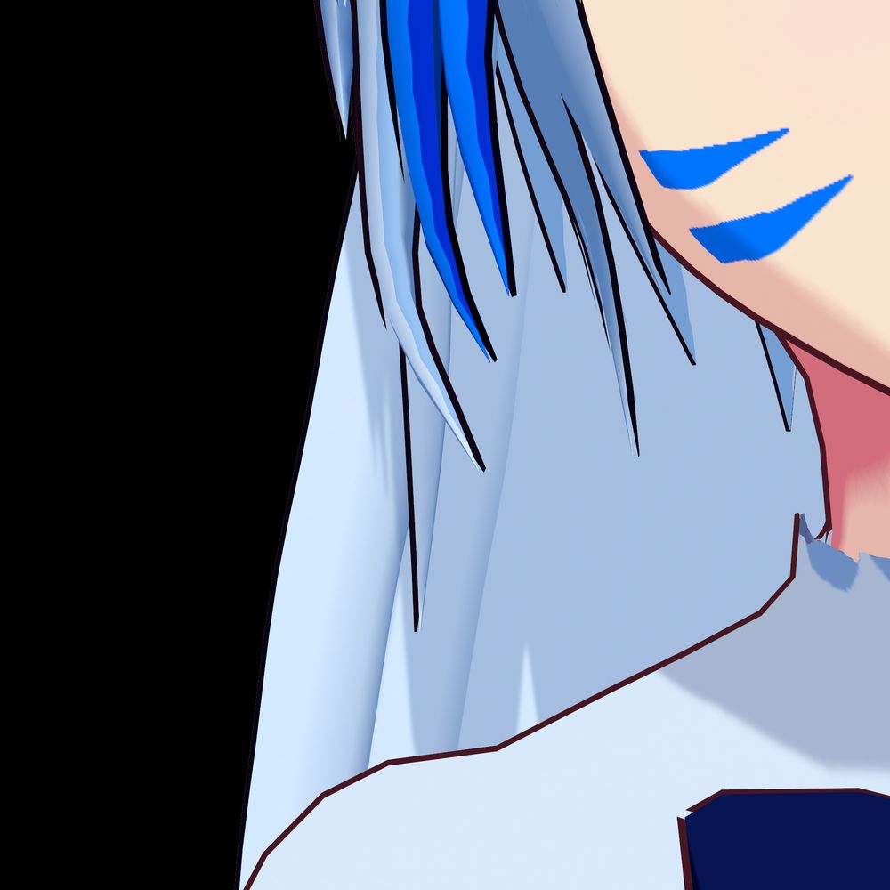 The cheek of a foxgirl magus knight