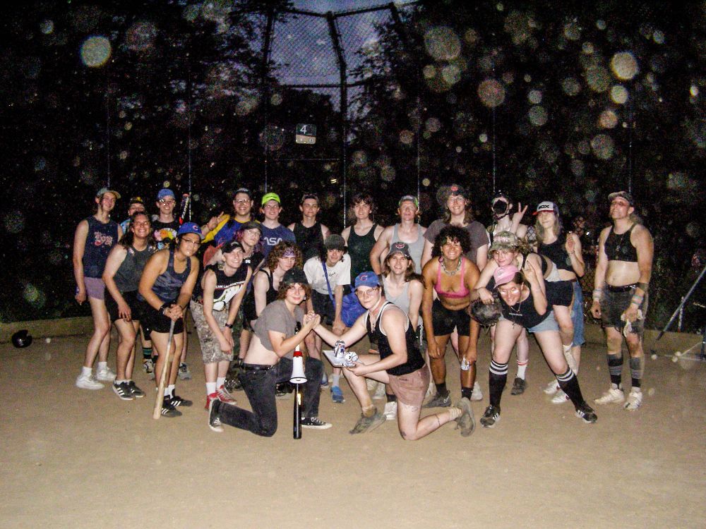 group photo of all the players at t4t baseball