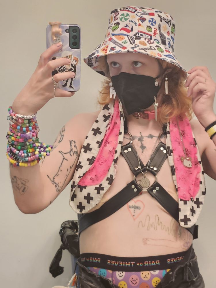 me in a mirror taking a selfie at boots