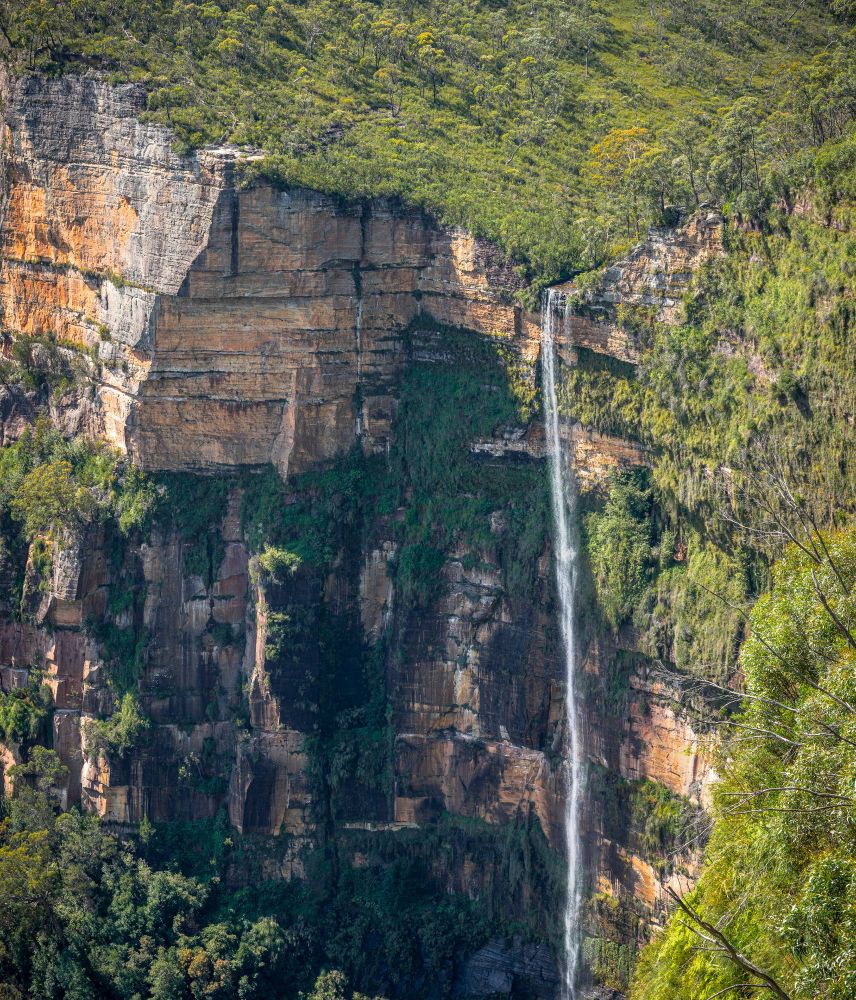 Bridal Veil Falls, Blue Mountains, Australia.