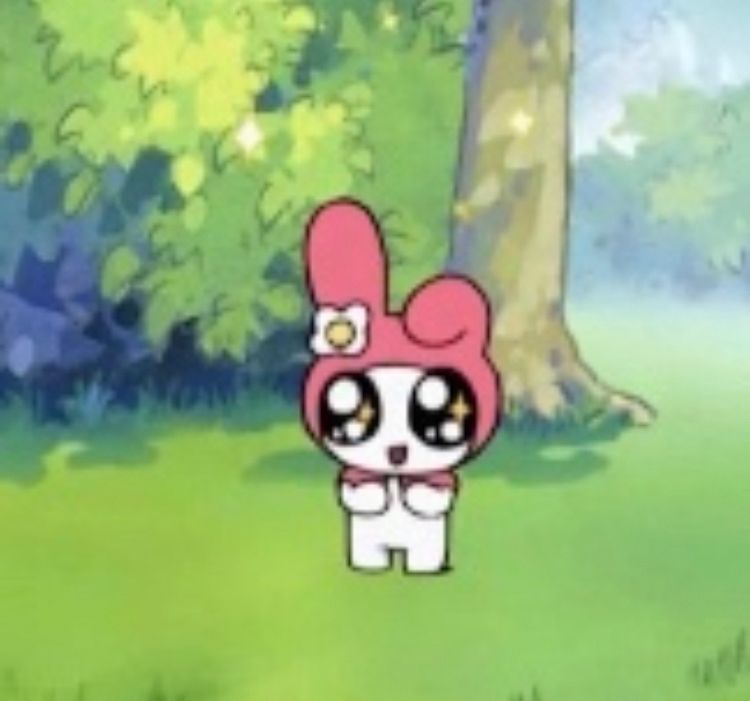my melody excited reaction pic