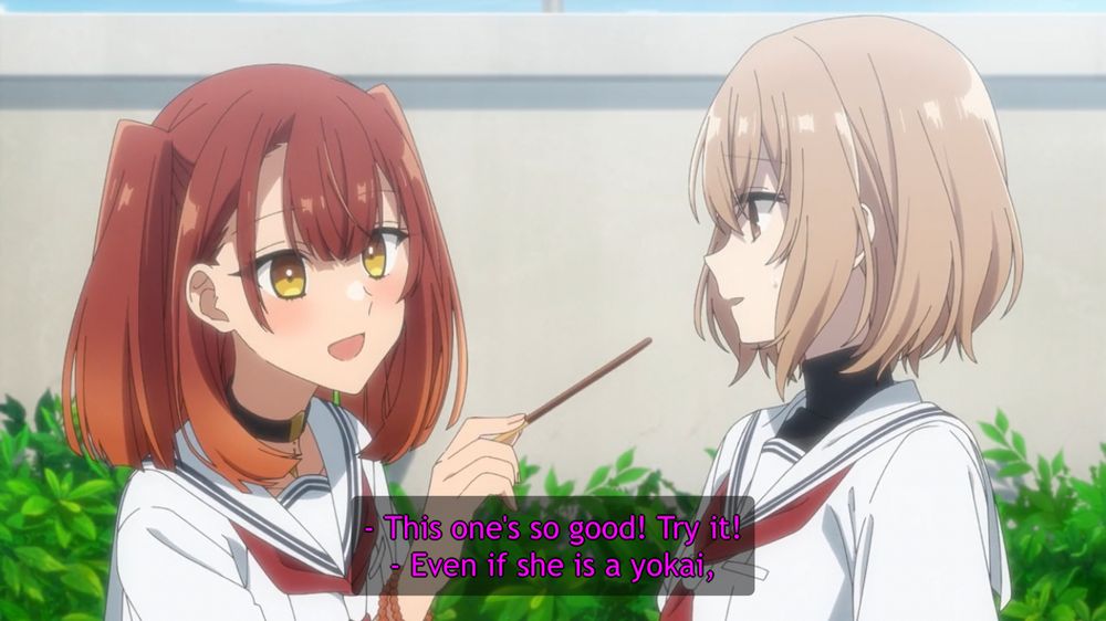 anime: this monster wants to eat me 
genre: suspense, romance 
where to watch: crunchyroll