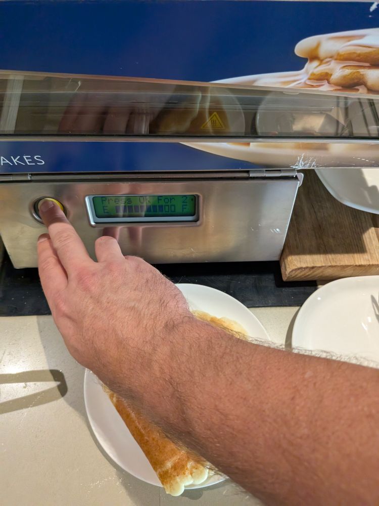 An acknowledgement of how much time this toy spends in airports for work X.x