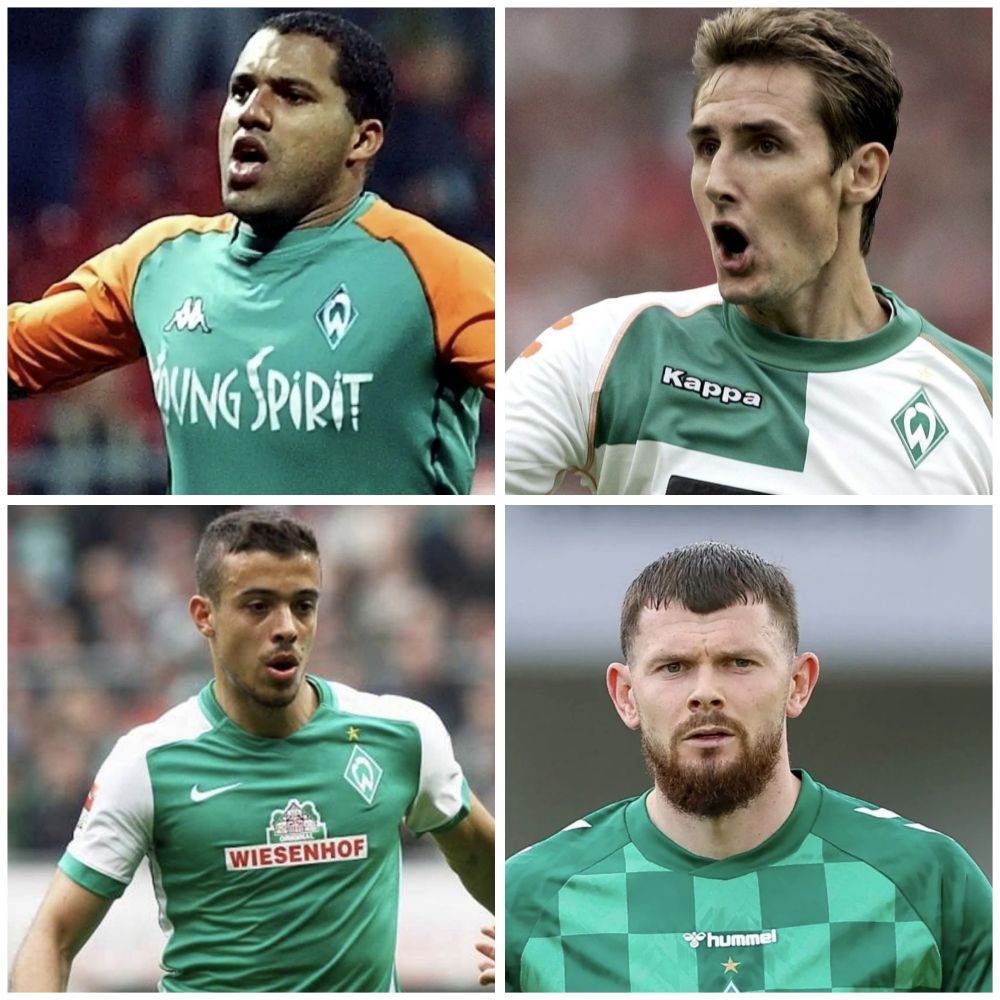 Ailton, Klose, di Santo, Burke