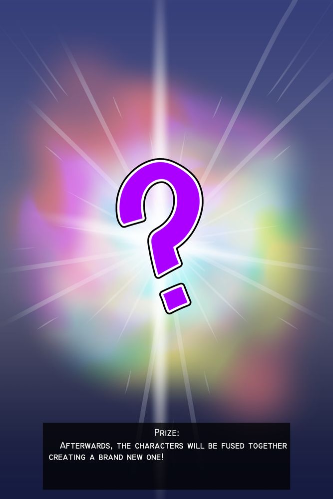 Afterwards, the characters will be fused together, creating a brand new one!