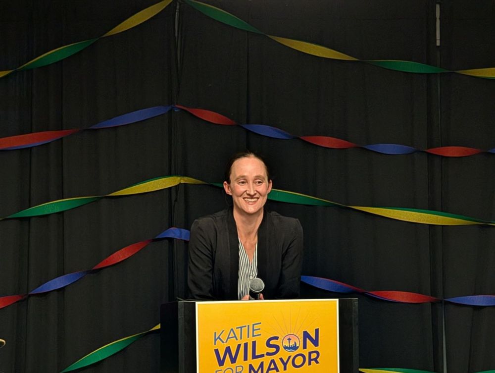 # Urbanist-endorsed progressive challenger Katie Wilson is off to a fast start in her bid to unseat Seattle Mayor Bruce Harrell, leading by nearly 1,300 votes on primary election night. Urbanist-endor...