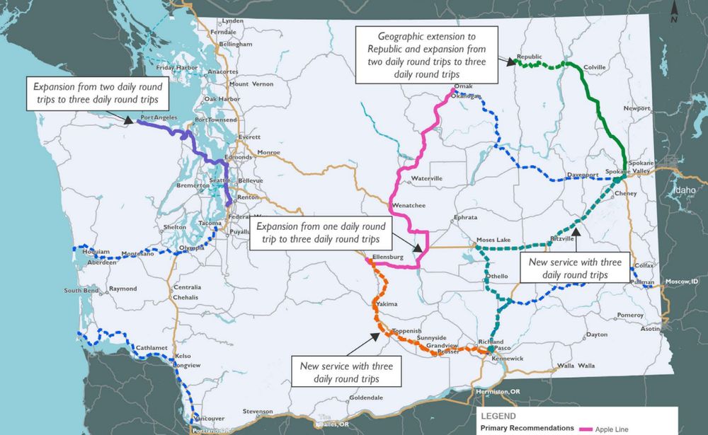 Concept for Travel Washington service expansion