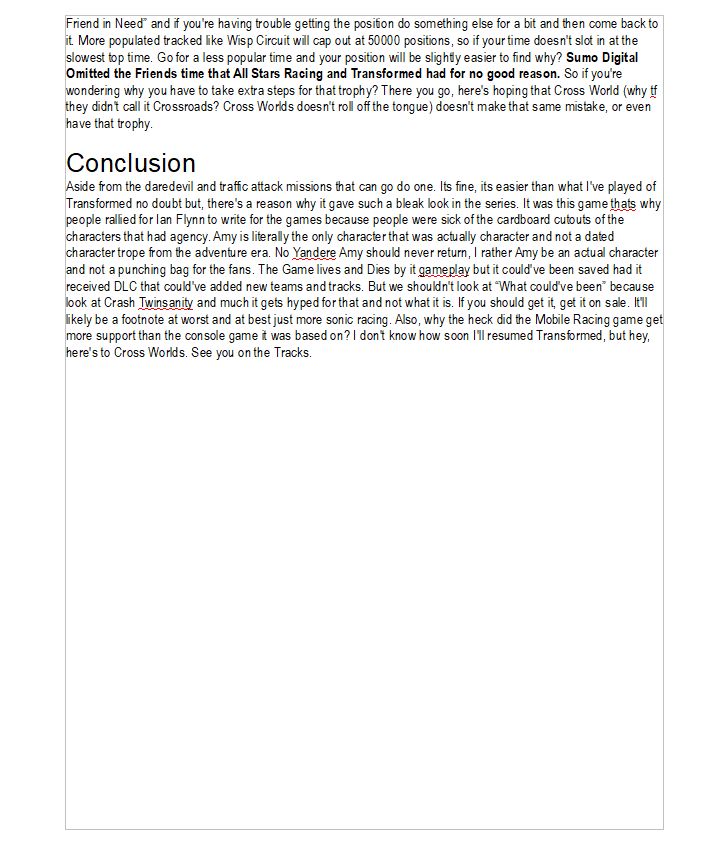 Team Sonic Racing - My Thoughts Page 2