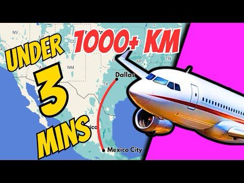 Flying 1000km in under 3 MINUTES in AIRPLANE FLIGHT SIMULATOR EVO on PS5